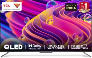 TCL C715 Series 126 cm (50 inch) QLED Ultra HD (4K) Smart Android TV with Handsfree Voice Control & Dolby Vision & Atmos