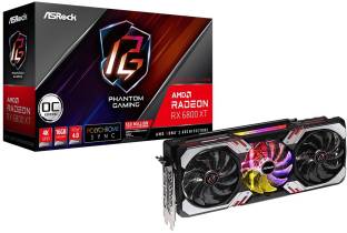 Add to Compare ASRock AMD/ATI RX6800XT PGD 16 GB GDDR6 Graphics Card 16000 MHzClock Speed Chipset: AMD/ATI BUS Standard: PCI Express 4.0 x16 Graphics Engine: Radeon RX 6800 XT Memory Interface 256 bit 3 Years Warranty ₹94,999 ₹1,05,956 10% off Free delivery No Cost EMI from ₹7,917/month