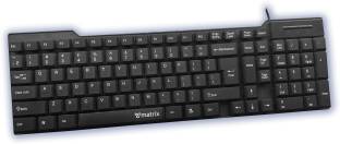 MATRIX KM-200 Wired USB Multi-device Keyboard