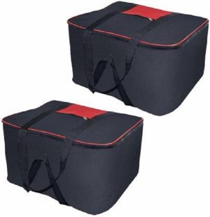 Foldable Waterproof Shoe Pouches Organizer-Double Layer Travel Shoe Bags Beige+Blue+Sea+Navy, Foldable-4 Bag 