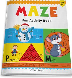 Preschool Activity Book Maze - Fun Activity Book for Kids ...