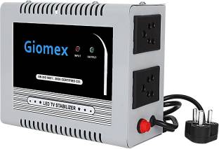 Giomex GMX55STB Voltage Stabilizer for Upto 55 inch TV + Set top Box (Working : 90-290V; 2.3 A)