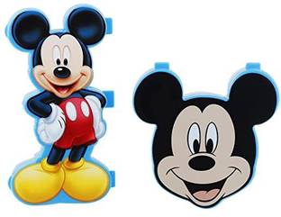 | Sonanshi Blue Mickey Mouse Lunchbox & Pencil Box Mickey Mouse Art Plastic Pencil Box - Box | Sonanshi Blue Mickey Mouse Lunchbox & Pencil Box Mickey Mouse Art Plastic Pencil Box - Box