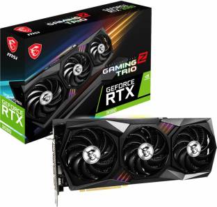 MSI NVIDIA GeForce RTX 3080 GAMING Z TRIO 12G LHR 12 GB GDDR6X Graphics Card 18151 MHzClock Speed Chipset: NVIDIA BUS Standard: PCI Express Gen 4 Graphics Engine: GeForce RTX 3080 Memory Interface 384 bit 3 Year Manufacturer Warranty ₹1,14,608 ₹2,29,000 49% off Free delivery Buy 3 items, save extra 5%