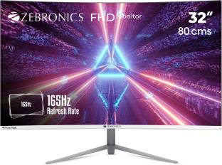 ZEBRONICS 32 inch Curved Full HD VA Panel 80 cm, Wall Mountable, Slim Gaming Monitor (ZEB-AC32FHD) 4.190 Ratings & 8 Reviews Panel Type: VA Panel Screen Resolution Type: Full HD HDMI Inbuilt Speaker Brightness: 300 nits Response Time: 12 ms | Refresh Rate: 165 Hz Three year carry into service center ₹16,999 ₹44,999 62% off Free delivery Bank Offer