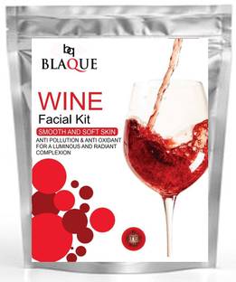 bq BLAQUE Wine Facial Kit - Smooth & Soft Skin - Price in ...