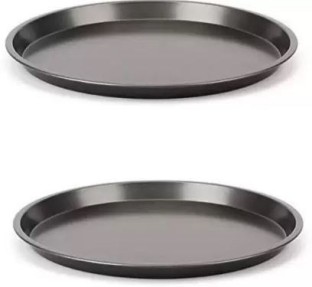 Beasea 2 pack 14 & 16 Inch Pizza Crisper Pan Pizza Baking Tray Bakeware Tool Round Pizza Pans for Pie Nonstick Pizza Pans with Holes Cookie Cake 