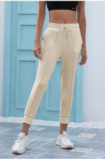 Urbanic Solid Women Beige Track Pants 