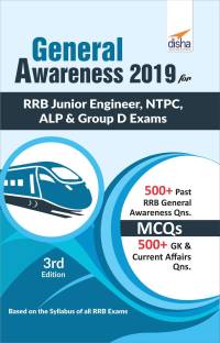 General Awareness 2019 for RRB Junior Engineer, NTPC, ALP & Group D Exams 3rd Edition