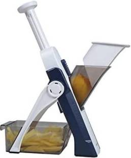 ALWAFLI Adjustable Mandolins Slicer Safe Grater, cutter Chopper Vegetable & Fruit Slicer 6 W Food Proc...
