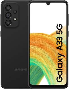 Add to Compare SAMSUNG Galaxy A33 (Awesome Black, 128 GB) 4435 Ratings & 53 Reviews 6 GB RAM | 128 GB ROM | Expandable Upto 1 TB 16.26 cm (6.4 inch) Full HD+ Display 48MP + 8MP + 5MP + 2MP | 13MP Front Camera 5000 mAh Li-ion Battery Exynos 1280 Processor 1 Year Manufacturer Warranty for Device and 6 Months Manufacturer Warranty for In-Box ₹25,499 ₹32,990 22% off Free delivery Upto ₹19,000 Off on Exchange No Cost EMI from ₹4,250/month
