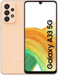 Add to Compare SAMSUNG Galaxy A33 (Awesome Peach, 128 GB) 4.1942 Ratings & 98 Reviews 8 GB RAM | 128 GB ROM | Expandable Upto 1 TB 16.26 cm (6.4 inch) Full HD+ Display 48MP + 8MP + 5MP + 2MP | 13MP Front Camera 5000 mAh Li-ion Battery Exynos 1280 Processor 1 Year Manufacturer Warranty for Device and 6 Months Manufacturer Warranty for In-Box ₹28,499 ₹33,990 16% off Free delivery Lowest price since launch Bank Offer