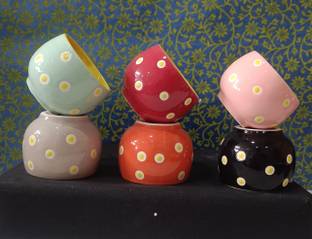 shailzz's Pack of 6 Ceramic