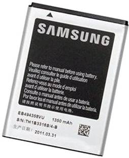 X88 Pro Mobile Battery For Samsung Galaxy Ace S5830 (EB494358VU) (1350 mAh) For: Samsung 1350 mAh Capacity Battery Type: Lithium-ion Charging Time: 2 hr Battery Voltage: 3.8 V 3 Months Warranty ₹1,099 ₹1,699 35% off Free delivery