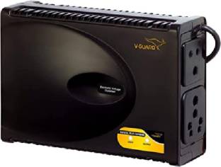 V-Guard Crystal Plus Supreme TV Voltage Stabilizer for 120 cm (47) TV+Set topbox+Home Theatre System (Working Range: 90-290V; 3 A)