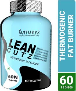 NATURYZ Lean cutz Thermogenic Fat Burner with Carnitine & 7 Extracts for Men & Women