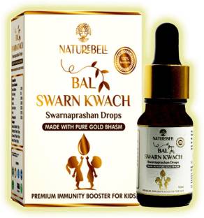Airen Herbals Naturebell Swarnaprashan (Suvarnaprashan) Drops - Best Immunity Booster For Kids