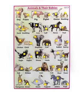 Comfort Traders Animals & Their Babies Knob Puzzle Price in India - Buy Comfort Traders Animals & Their Babies Knob Puzzle online at Comfort Traders Animals & Their Babies Knob Puzzle Price in India - Buy Comfort Traders Animals & Their Babies Knob Puzzle online at