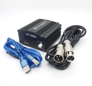 B3 Preamplifier FOR AKG C411 C519ML CK99L C555L Microphone Phantom Power adapter WALLER PAA 
