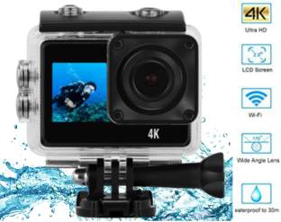 TechKing Action Camera 4k 16MP Wifi 30M Waterproof Action Camera Sports Camera DV Camcorder Camera Spo...