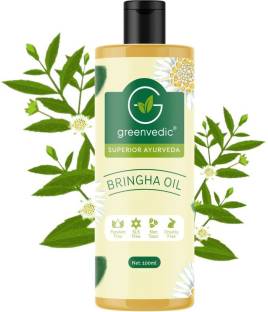 GreenVedic Bringha Hair Oil ( Paraben And SLS free) Hair Oil