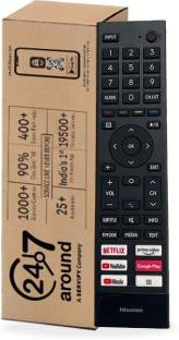 247around Remote Compatible with LED TV (ERF3L80H,32A4G,32E4G) - bLACK Hisense Remote Controller Type of Devices Controlled: TV Color: Black NA ₹1,599 ₹2,599 38% off