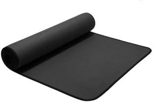 Upasana Fab Yoga excercise gym workout Black Color mat 4 mm Exercise & Gym Mat