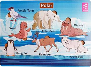WISSEN Polar habitat Learning Puzzle board game Price in India - Buy WISSEN Polar  habitat Learning Puzzle board game online at 