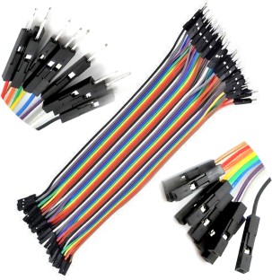 120 Pieces 30cm Male to Female Jumper Cable Dupont Wire for Arduino ILS 