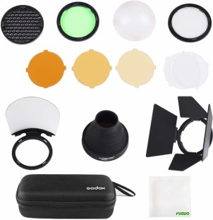 V860II-N TT600 Series Flash TT685S Lejous Round Color Gels Filters Kit with Dome Diffuser V860II-S Honeycomb Gird for Godox AD200 V860II-C TT350S V860II-F AD200Pro 