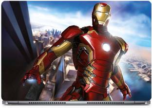 marvel iron man vinyl laptop decal 15 6