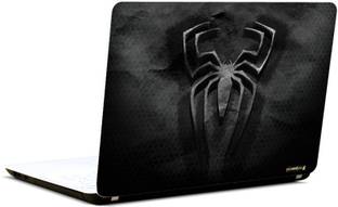 balaji enterprise black spider man logo vinyl laptop decal 15 6