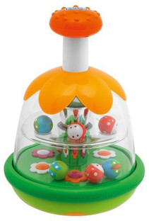 chicco musical fruits highchair toy
