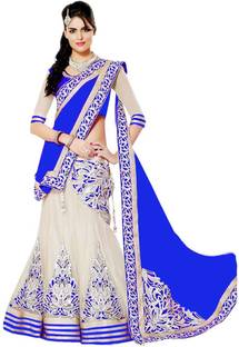 Bhakti Fashion Embroidered Women's Lehenga, Choli and Dupatta Set