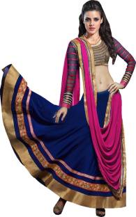 Fashion Surat Self Design Women's Ghagra, Choli, Dupatta Set