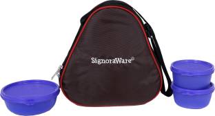 Signoraware Sleek 3 Containers Lunch Box