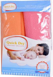quick dry Microfiber Medium Baby Bed Protecting Mat Mat Bed Protector