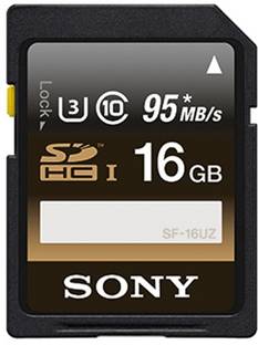 Sony 16 GB SDHC Class 10 90 MB/s Memory Card
