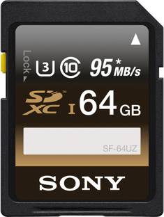 Sony 64 GB SDXC Class 10 Memory Card