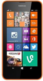 Nokia Lumia 630 Dual Sim (Bright Orange, 8 GB)