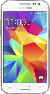 Currently unavailable Add to Compare SAMSUNG Galaxy Core Prime 4G (White, 8 GB) 4160 Ratings & 27 Reviews 1 GB RAM | 8 GB ROM 11.43 cm (4.5 inch) WVGA Display 5MP Rear Camera | 2MP Front Camera 2000 mAh Li-Ion Battery Brand Warranty of 1 Year Available for Mobile and 6 Months for Accessories ₹13,390
