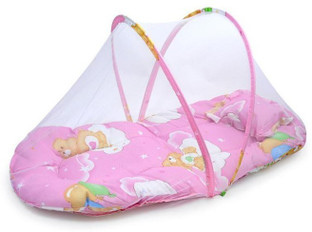 baby bed with mosquito net flipkart