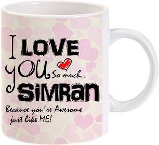 Lolprint Love You Simran Ceramic Mug Reviews Latest Review Of Lolprint Love You Simran Ceramic Mug Price In India Flipkart Com Check out the romantic song i love you from the superhit bollywood drama movie match fixing (2002) directed by c rajadurai. inr