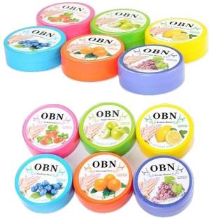 OBN Nail Polish Remover Tissue Pads Wet Wipes Pack of 12