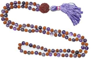 Indiatrendzs Mala Pearl Crystal Necklace