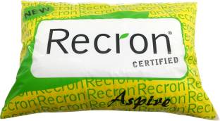 Recron Certified Plain Bed/Sleeping Pillow