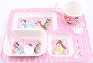 barbie plate set