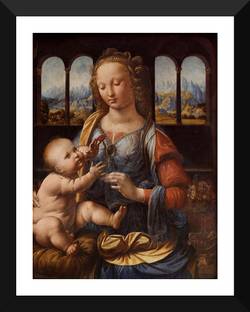 Tallenge Old Masters Collection Madonna Of The Carnation By