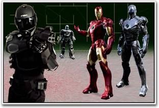 Iron Man Suits Paper Print Tv Series Posters In India Buy Art