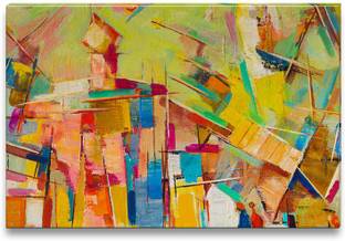 Wonder Images Columbia Street Art Print Canvas Art Art